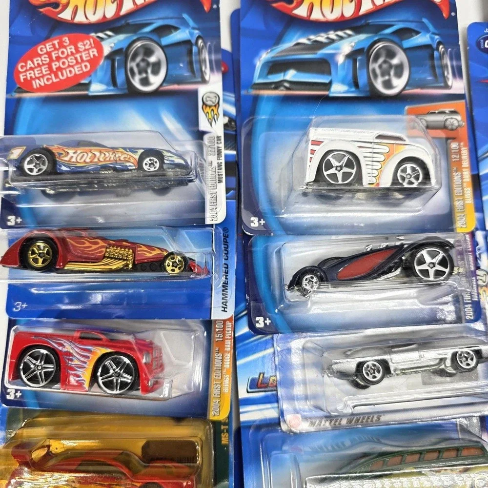 Lot of 44 Vintage Hot Wheels Cars New In Package Diecast Collection 1:64 Scale